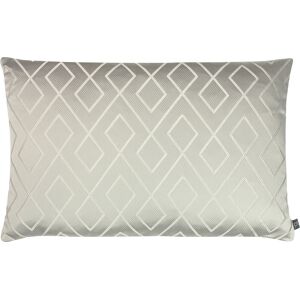 Prestigious Textiles Pivot Geometric Jacquard Feather Filled Cushion - Silver - One Size Prestigious Textiles Pivot Geometric Jacquard Feather Filled Cushion - Silver - One Size