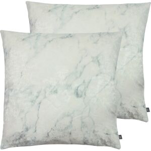 Ashley Wilde Cinnabar Cushions (Twin Pack) - Grey Viscose - Size 50 Cm X 50 Cm Ashley Wilde Cinnabar Cushions (Twin Pack) - Grey Viscose - Size 50 Cm X 50 Cm