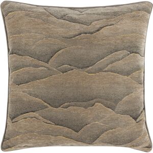 Paoletti Stratus Jacquard Filled Cushion - Taupe - Size 45 Cm X 45 Cm Paoletti Stratus Jacquard Filled Cushion - Taupe - Size 45 Cm X 45 Cm