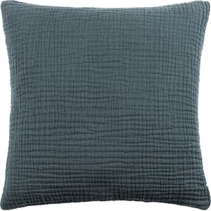 Yard Lark Cotton Feather Filled Cushion - Blue - 45x45 cm - Cushion Yard Lark Cotton Feather Filled Cushion - Blue - 45x45 cm - Cushion