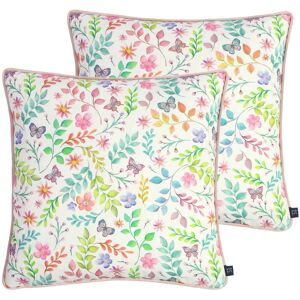 Prestigious Textiles Secret Garden Cushions (Twin Pack) - Multicolour Cotton - One Size Prestigious Textiles Secret Garden Cushions (Twin Pack) - Multicolour Cotton - One Size