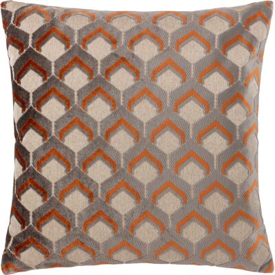 Paoletti - Ledbury Cushion Cover - Ginger - 45x45 cm Paoletti - Ledbury Cushion Cover - Ginger - 45x45 cm