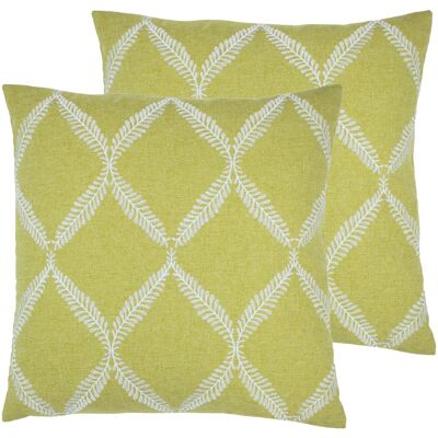 Paoletti - Olivia Cushions - Yellow - 45x45 cm - Cushions Paoletti - Olivia Cushions - Yellow - 45x45 cm - Cushions