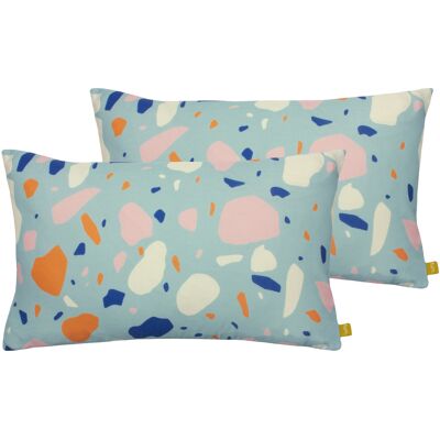 Furn. Terra - Terra Cushions - Blue - 30x50 cm - Cushions Furn. Terra - Terra Cushions - Blue - 30x50 cm - Cushions