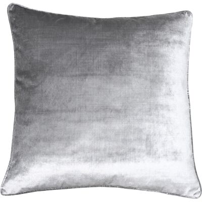 Paoletti - Luxe Velvet - Silver - One Size - Cushion Cover Paoletti - Luxe Velvet - Silver - One Size - Cushion Cover