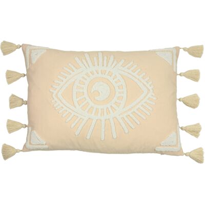 Blush Ashram Eye Tufted Cushion - Modern Style Blush Ashram Eye Tufted Cushion - Modern Style