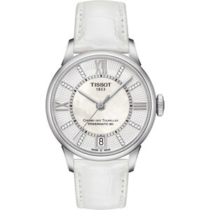 Tissot Chemin Des Tourelles Womens White Watch T0992071611600 Leather (Archived) - One Size Tissot Chemin Des Tourelles Womens White Watch T0992071611600 Leather (Archived) - One Size