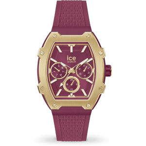 Ice-Watch Ice Watch Ice Boliday - Gold Burgundy Womens 022868 Silicone - One Size Ice-Watch Ice Watch Ice Boliday - Gold Burgundy Womens 022868 Silicone - One Size