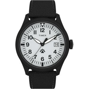 Timex Traprock Mens Black Watch Tw2w34700 Fabric - One Size Timex Traprock Mens Black Watch Tw2w34700 Fabric - One Size