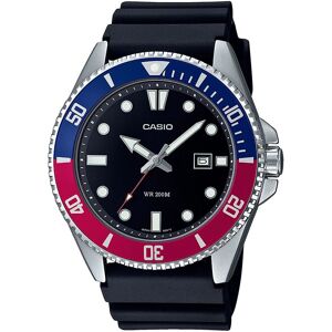 Casio Collection Mens Black Watch Mdv-107-1a3vef - One Size Casio Collection Mens Black Watch Mdv-107-1a3vef - One Size