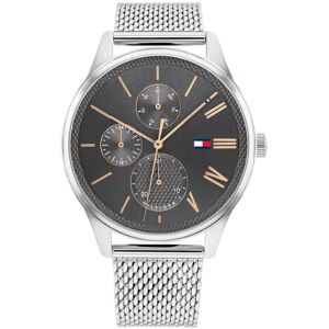 Tommy Hilfiger Damon Mens Silver Watch 1791846 Stainless Steel - One Size Tommy Hilfiger Damon Mens Silver Watch 1791846 Stainless Steel - One Size