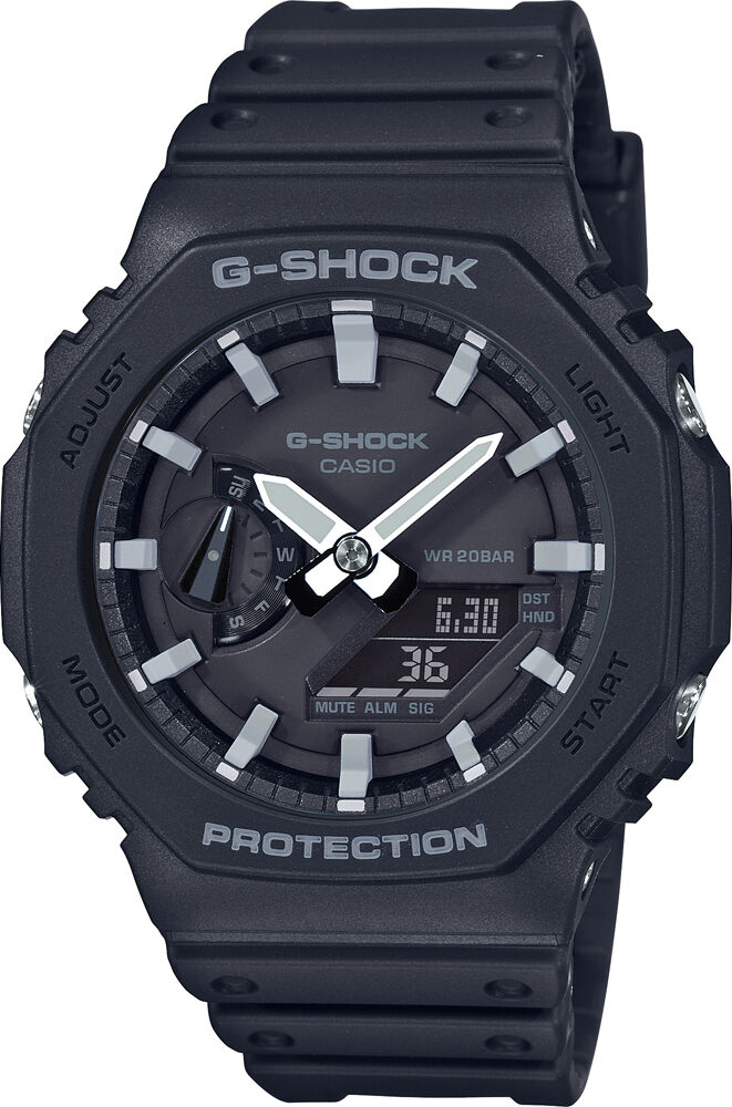 Casio G-Shock Mens Black Watch Ga-2100-1aer - One Size