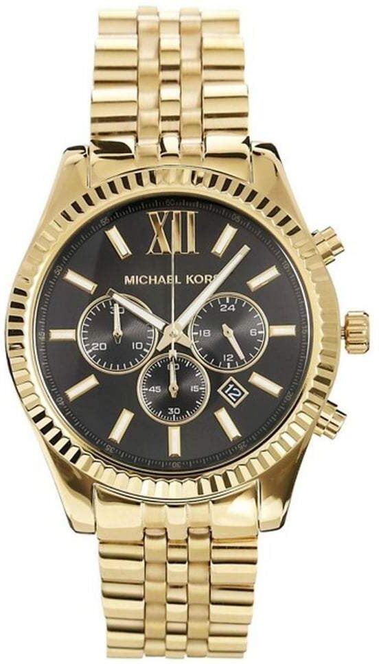 Michael Kors Mens' Lexington Watch Mk8286 - Gold Metal - One Size