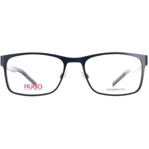 Hugo Hugo Boss Hugo Boss By Rectangular Mens Matte Blue Hg 1015 - One Size