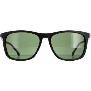 Hugo Boss Rectangle Mens Matte Black Green 1249/s/it - One Size