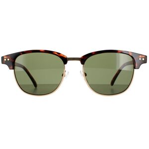 Calvin Klein Square Mens Shiny Tortoise Solid Green G15 Ck20314s - Brown - One Size