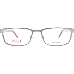 Hugo Hugo Boss Hugo Boss Mens By Glasses Frames Hg 1075 R80 Semi Matte Dark Ruthenium Men - Grey Metal - One Size