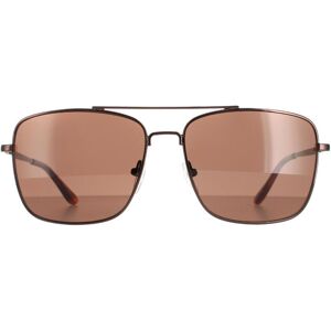 Calvin Klein Square Mens Brown Ck19136s Metal (Archived) - One Size