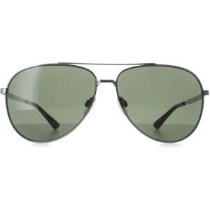 Calvin Klein Aviator Mens Light Ruthenium Green Ck22124s - Grey Metal - One Size Calvin Klein Aviator Mens Light Ruthenium Green Ck22124s - Grey Metal - One Size