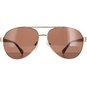 Calvin Klein Aviator Mens Gold Brown Ck19316s Metal (Archived) - One Size Calvin Klein Aviator Mens Gold Brown Ck19316s Metal (Archived) - One Size