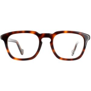 Moncler Round Mens Havana Ml5042 - Brown - One Size Moncler Round Mens Havana Ml5042 - Brown - One Size