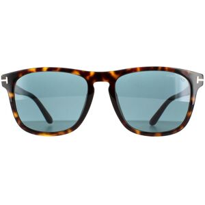 Tom Ford Square Mens Dark Havana Blue Ft0930 Gerard - Brown - One Size Tom Ford Square Mens Dark Havana Blue Ft0930 Gerard - Brown - One Size