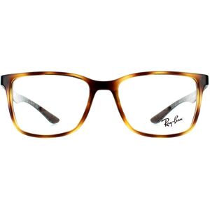 Ray-Ban Square Unisex Havana Glasses Frames - Brown - One Size Ray-Ban Square Unisex Havana Glasses Frames - Brown - One Size