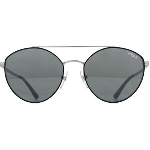 Vogue Womens Vo4023s Matte Black And Silver 352/6g Metal - One Size Vogue Womens Vo4023s Matte Black And Silver 352/6g Metal - One Size
