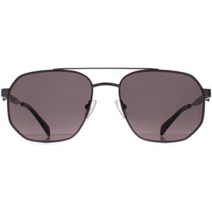 Alexander Mcqueen Aviator Unisex Ruthenium Grey Am0458s Metal - One Size Alexander Mcqueen Aviator Unisex Ruthenium Grey Am0458s Metal - One Size