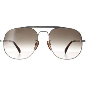 David Beckham Aviator Mens Palladium Silver Green Gradient Db7004/s Metal - One Size David Beckham Aviator Mens Palladium Silver Green Gradient Db7004/s Metal - One Size