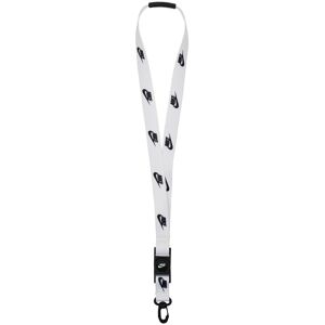 Nike Unisex Club 2024 Logo Lanyard (White) - One Size Nike Unisex Club 2024 Logo Lanyard (White) - One Size