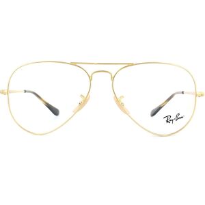 Ray-Ban Aviator Gold Unisex Women Glasses Frames Metal - One Size Ray-Ban Aviator Gold Unisex Women Glasses Frames Metal - One Size