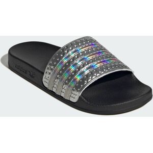 Adidas Originals Kids Unisex Adilette Slides - Black - Size Uk 3