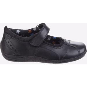 Hush Puppies Childrens Unisex Cindy Leather Junior Girls - Black - Size Uk 3 Infant