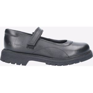 Hush Puppies Childrens Unisex Tally Leather Junior Girls - Black Patent Leather - Size Uk 10 Kids
