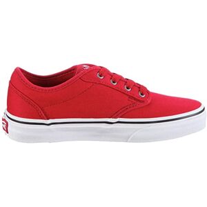 Vans Childrens Unisex Atwood Low Top Lace-Up Red Canvas Kids Plimsolls Ki514a - Size Uk 12.5 Kids Vans Childrens Unisex Atwood Low Top Lace-Up Red Canvas Kids Plimsolls Ki514a - Size Uk 12.5 Kids