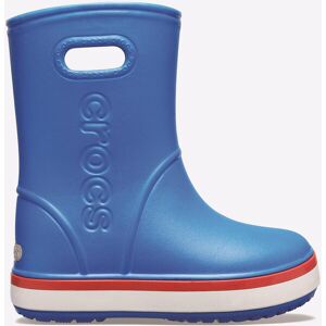Crocs Childrens Unisex Crocband Rainboot Pull On Wellington - Blue Mixed Material - Size Uk 7 Infant Crocs Childrens Unisex Crocband Rainboot Pull On Wellington - Blue Mixed Material - Size Uk 7 Infant