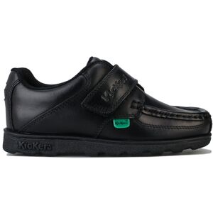 Kickers Boys Boy'S Children Fragma Lo Strap Leather Shoe In Black - Size Uk 2.5 Infant Kickers Boys Boy'S Children Fragma Lo Strap Leather Shoe In Black - Size Uk 2.5 Infant