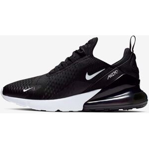 Nike Unisex Air Max 270 Trainers Black/white/solar Red/anthracite Mesh - Size Uk 8