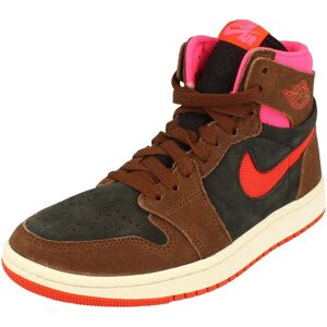 Nike Womens Air Jordan 1 Zm Air Cmft 2 Brown Trainers Leather - Size Uk 7