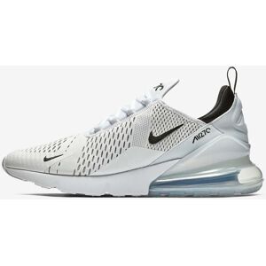 Nike Unisex Air Max 270 Trainers White/white/black Mesh - Size Uk 6
