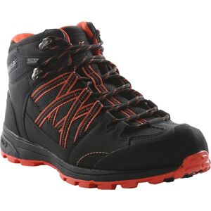 Regatta Womens/ladies Samaris Mid Ii Hiking Boots (Black/neon Peach) - Size Uk 8 Regatta Womens/ladies Samaris Mid Ii Hiking Boots (Black/neon Peach) - Size Uk 8