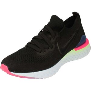 Nike Womens Epic React Flyknit 2 Black Trainers - Size Uk 3 Nike Womens Epic React Flyknit 2 Black Trainers - Size Uk 3