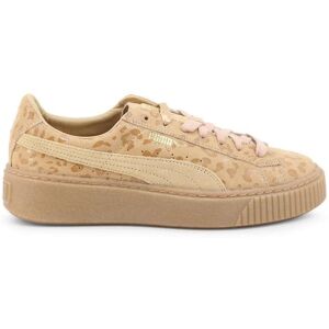 Puma Basket Platform Leopard Womens Trainers Lace Up Shoe 365982 01 B101b - Brown Material_leather - Size Uk 7.5 Puma Basket Platform Leopard Womens Trainers Lace Up Shoe 365982 01 B101b - Brown Material_leather - Size Uk 7.5
