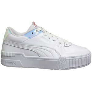 Puma Cali Sport Glow White Leather Low Lace Up Womens Trainers 373083 01 - Size Uk 4 Puma Cali Sport Glow White Leather Low Lace Up Womens Trainers 373083 01 - Size Uk 4