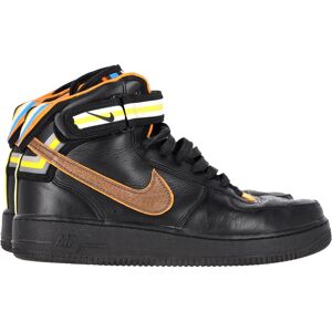Nike Pre-Owned Mens X Ricardo Tisci Air Force 1 Mid Sneakers In Black Leather - Size Uk 8