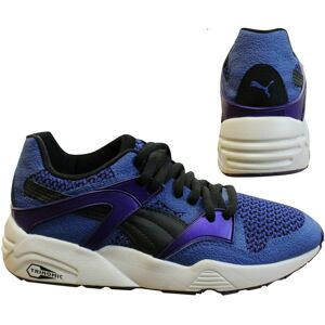 Puma Trinomic Blaze Knit Blue Lace Up Casual Shoes Mens Trainers 359996 02 X3b Leather - Size Uk 6.5 Puma Trinomic Blaze Knit Blue Lace Up Casual Shoes Mens Trainers 359996 02 X3b Leather - Size Uk 6.5
