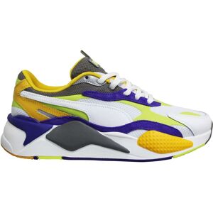 Puma Rs-X3 Level Up White Leather Low Lace Up Mens Running Trainers 373169 01 - Size Uk 3 Puma Rs-X3 Level Up White Leather Low Lace Up Mens Running Trainers 373169 01 - Size Uk 3