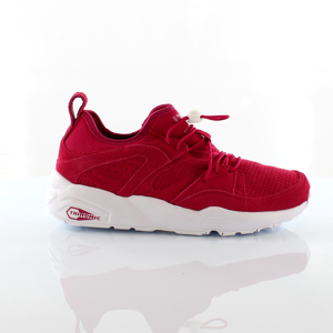 Puma Trinomic Blaze Of Glory Soft Slip On Toggle Red Mens Trainers 360101 09 Leather (Archived) - Size Uk 3.5 Puma Trinomic Blaze Of Glory Soft Slip On Toggle Red Mens Trainers 360101 09 Leather (Archived) - Size Uk 3.5