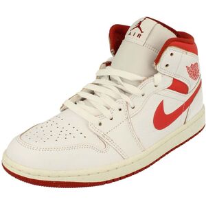Nike Air Jordan 1 Mid Se Mens Trainers White - Size Uk 8 Nike Air Jordan 1 Mid Se Mens Trainers White - Size Uk 8